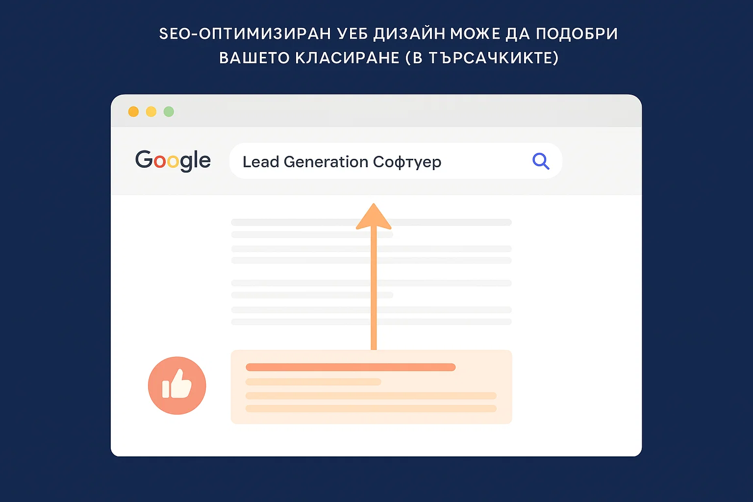 SEO-оптимизиран уеб дизайн може да подобри вашето класиране (в търсачките) SEO-оптимизиран уеб дизайн може да подобри вашето класиране (в търсачките)